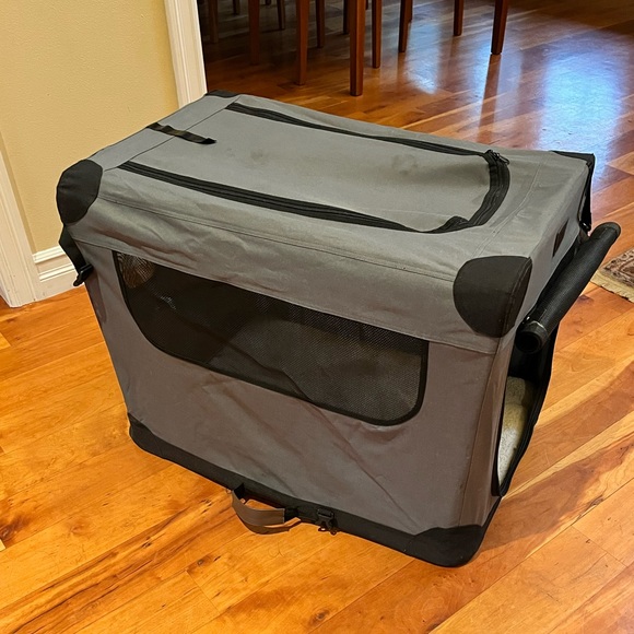Orvis Dog Orvis Grey Travel Crate Poshmark